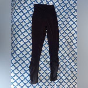 Black crossiver align leggings m- Lululemon
